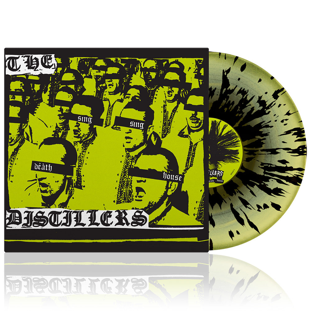 The Distillers (Sing Sing Death House) Yellow/Green w/Black Splatter Vinyl
